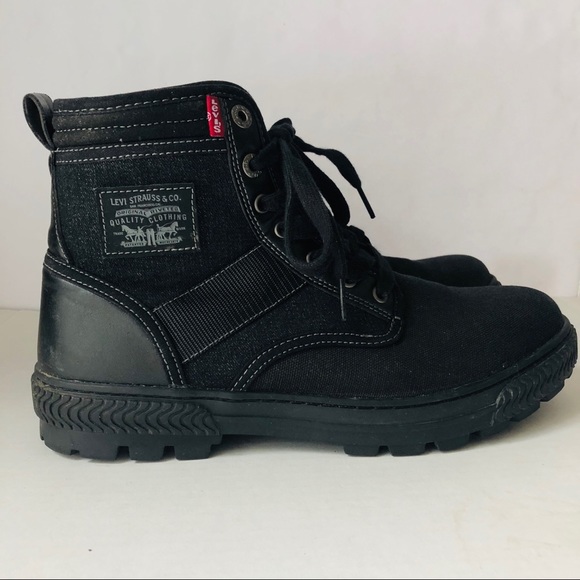 levi denim boots
